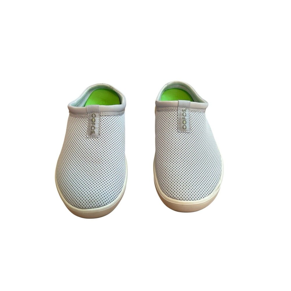 OOFOS OOcoozie Women's Sz 6.5 Sport Mule Lite White/purple Jade Lightweight - Picture 2 of 9